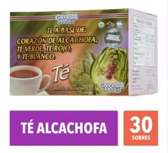1 Artichoke Tea GREEN TEA GN+VIDA 30 Bags Exp 2026 Up