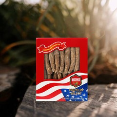 WOHO Cultivated American Ginseng 1024 Long Medium 4 oz Box