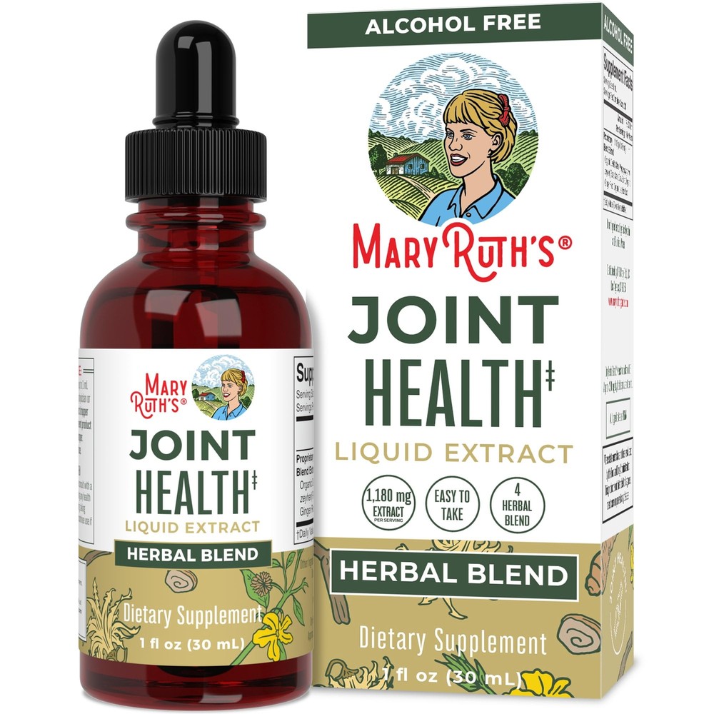 Organic Joint Support Liquid Drops with Herbal Blend 1 Fl Oz Non GMO Vegan