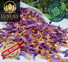 Blue Lotus |Nymphaea Caerulea| 100% Organic Herbal Hand Picked Pure Flowers Tea