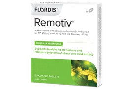 2 x Flordis Remotiv Supports Healthy Mood & Relieve from Stress & Mild Anxiety