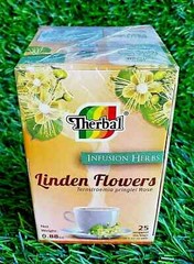 2 Boxes Te de Tila LINDEN FLOWERS TEA ✅ Tila Tea 50 Bags 0.03 oz each by Therbal