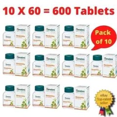 10 X Himalaya Herbal Manjishtha For Skin Wellness 600 Tabs Exp March 2028