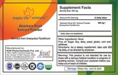 Akarkara Root 20:1 Extract Powder Anacyclus Pyrethrum aphrodisiac libido