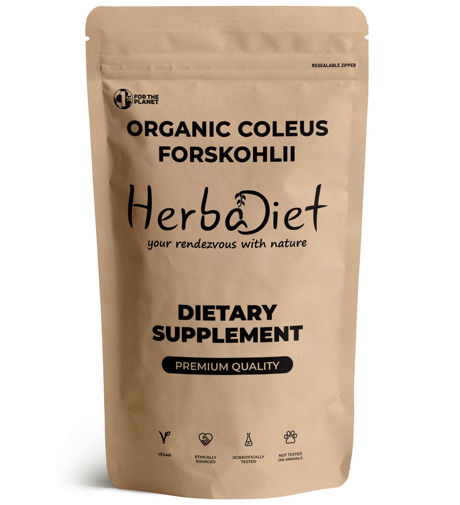 Coleus Forskohlii Powder Organic Forskolin POWERFUL Diet Weight Loss Fat Burner