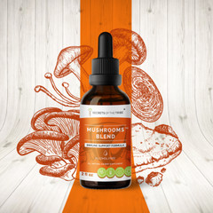 Secrets Of The Tribe Mushroom Blend Tincture Alcohol-FREE Extract