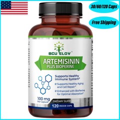 Artemisia Annua Extract Capsules Enhanced with BioPerine for Optimal Absorption