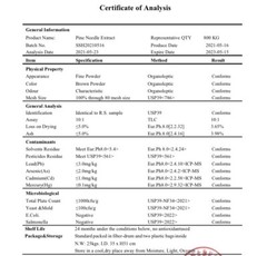 ORGANIC PINE NEEDLE 10:1 EXTRACT POWDER (SURAMIN SHIKIMIC ACID) 100 GRAMS!