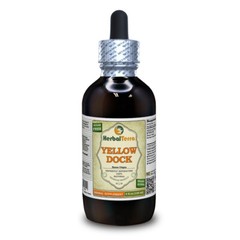 Yellow Dock (Rumex Crispus) Tincture, Organic Dried Root Liquid Extract