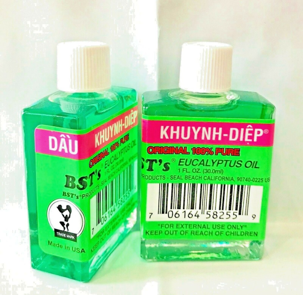 Eucalyptus Oil (Dau Khuynh-diep) – 1fl Oz (Pack of 3)