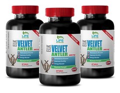 Extreme Muscle Growth Pills – Elk Antler Complex 550mg – IGF-1 Deer Antler 3B