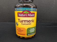 Nature Made Turmeric Curcumin 500mg Herbal Supplement 120 capsules Exp 05/2028