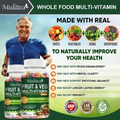 Nature Fruits Veggies Supplement Fruits Vegetable Vitamins & Minerals Kids&Adult