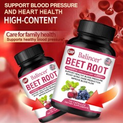 Beetroot capsules | improve exercise endurance and stop feeling tired 120 Caps