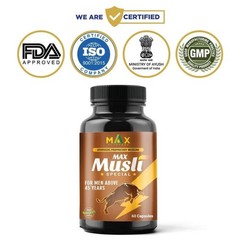 Max Ayurveda Max Musli Special Capsules, 60 Capsules K644