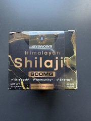 Lot of 2 HYVINVOINTI Himalayan Shilajit Resin 600mg Dietary Supplement 30g