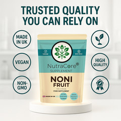 Noni Fruit Capsule 5500mg (1.5% Iridoids)-100% Natural & Strong-100%Vegan-90Caps