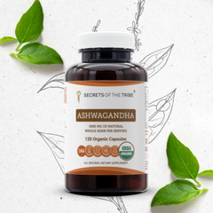 Secrets Of The Tribe Ashwagandha Capsules, 500 mg