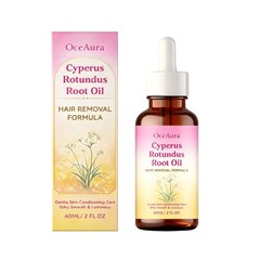 Natural Cyperus Rotundus Oil for Hair Removal, Reduction Serum for Face & Body