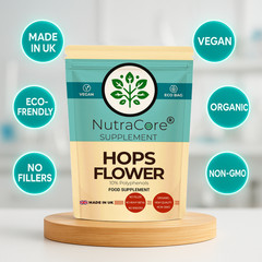 Hops Flower Extract Capsules 5500mg (10% Polyphenols) Immune Health, Vegan Caps