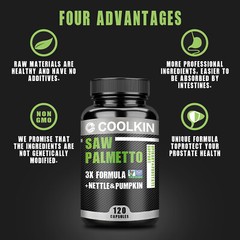 Saw Palmetto 1020mg – with Stinging Nettle – Prostate & Urinary Tract Health