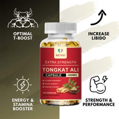 Male Enhancement Capsules Booster &Thicker Last Longer Stronger Bigger 120 Count