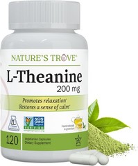 Nature’s Trove L-Theanine 200mg 120 Vegetarian Capsules