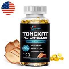 #1 BEST-MALE ENLARGER THICKER LONGER BIGGER 4″ GROWTH ENLARGEMENT 120 CAPSULES
