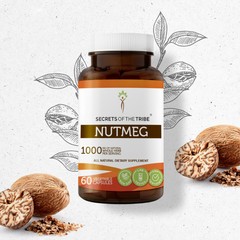 Secrets Of The Tribe Nutmeg Capsules,500 mg