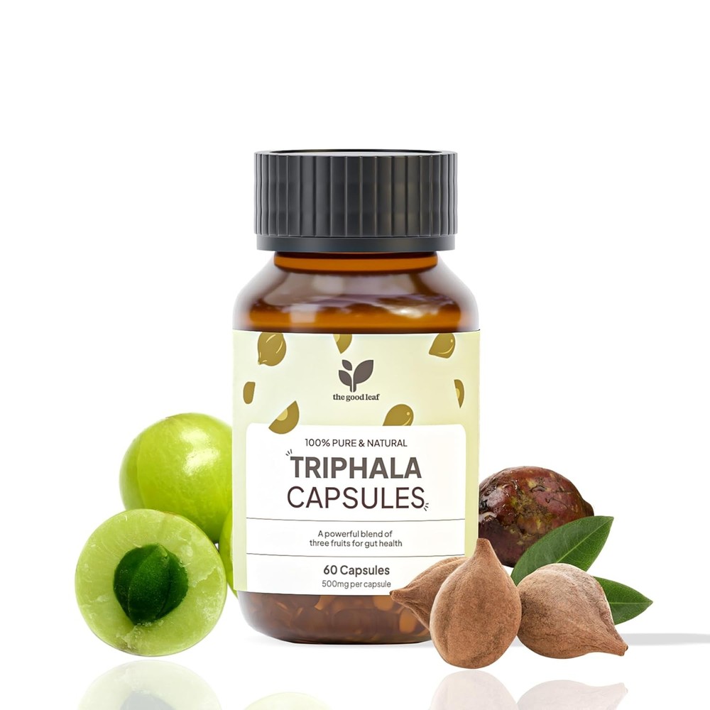 The Good Leaf Triphala Capsules, 60 Capsules