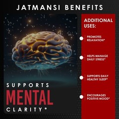 Jatamansi Extract Nardostachys jatamansi (D. Don) DC 120 Capsules