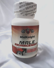 MiDKnight Plus Fast Acting Male Performance 12 Pills Bottle