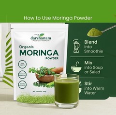 Premium Moringa Powder – Rich in Natural Nutrition