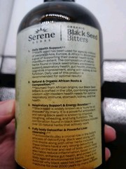 Soursop & Black Seed Bitters 100% Natural Organic 16 oz Exp 12/2028 GLASS