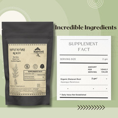 Heroot Shatavari Root Extract Powder Asparagus Racemosus NON – GMO
