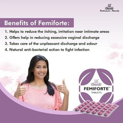 Charak Femiforte Tablets 150 Tabs Women’s Intimate Health Free shipping