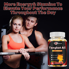 1-3PCS 3450mg TongkatAli Extract 200:1 Strong Natural Testosterone Booster