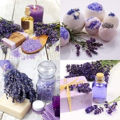 8 Cups Lavender in Large Glass Bottle, Highland Dried Lavender Flower Buds,