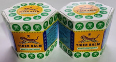 Tiger Balm (White) Super Strength Pain Relief Ointment 21ml (pack of 2) by Tiger