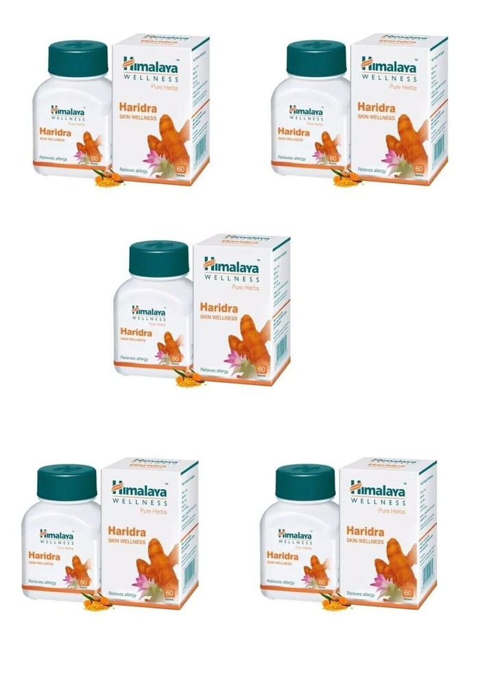 🌿 Himalaya Haridra Skin Wellness Exp. 08/26, Pack of 5