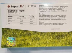 Superlife STC30 Supplement Pack of 15 Stemcell Activator Vitamins Immunity Boost