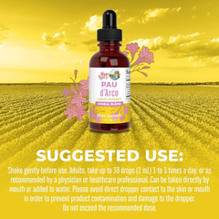 MARYRUTH’S Organics PAU D’Arco Herbal Blend | Reishi Mushroom | Echinacea Angust