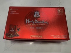 Cheoung Kwan Jang Red Ginseng Extract Drink 30 Packs – 1.69 fl. oz. New & Sealed