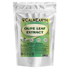 Calm Earth Olive Leaf Extract 20% Oleuropein Powder 100% Pure f/s