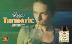 ACV Fat Burner & Weight Loss Vegan Turmeric 95% Curcuminoids & Black Pepper 2PK