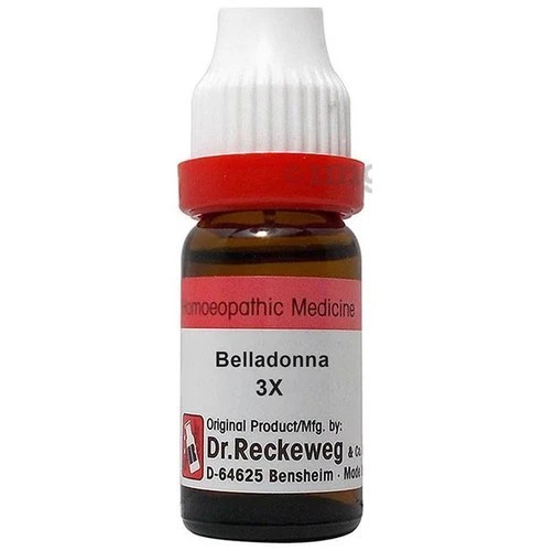 Dr. Reckeweg Belladonna Dilution 50M CH 11ml NO DUTY + FREE DELIVERY