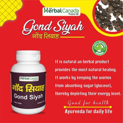 Natural & Organic Kala Gond Pure Jadibooti For jo Pain Helps to Relieve (100 GM)