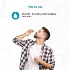 Maharishi Ayurveda Anu Taila 10 ml (Pack of 3) – Nasal Congestion Relief Oil