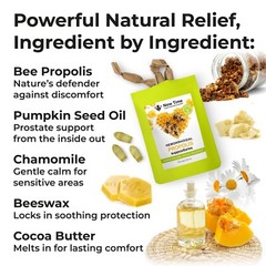 Organic Propolis Suppositories 14 Ct – Soothing Natural Support for Men & Women