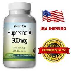Huperzine A 60 caps, Mental Health, 200 mcg